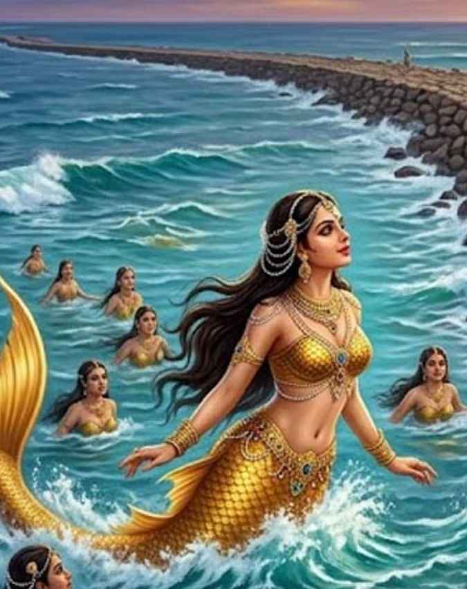 आधा मनुष्य और आधा मछली का था शरीर