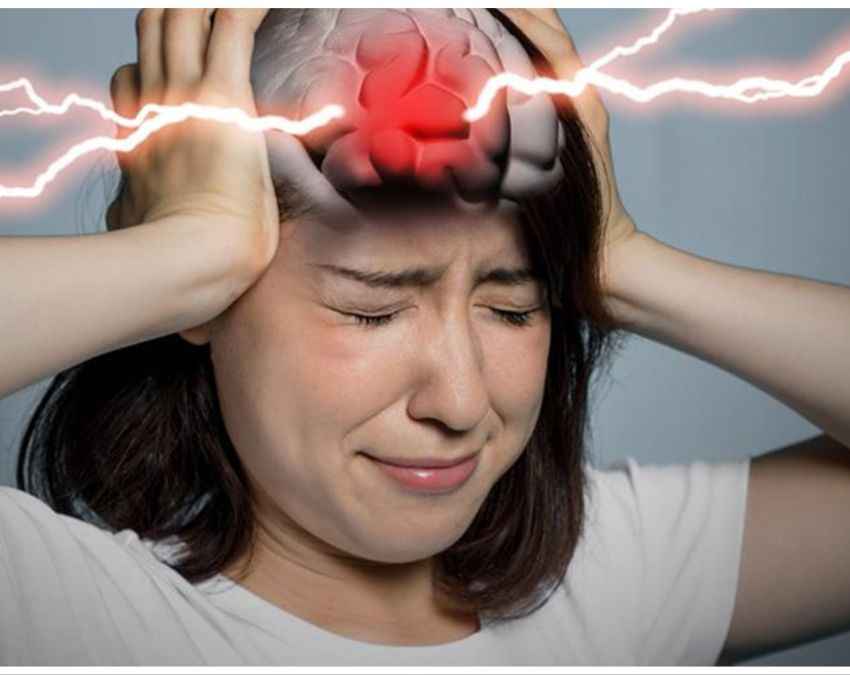 तेज सिरदर्द होना 