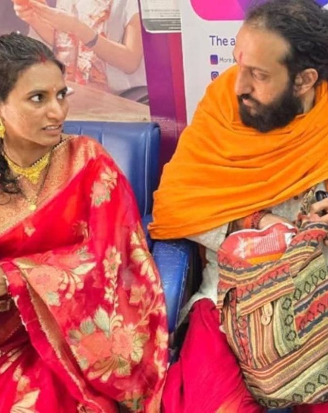 IIT Baba Abhay Singh wife Preetika-1-2