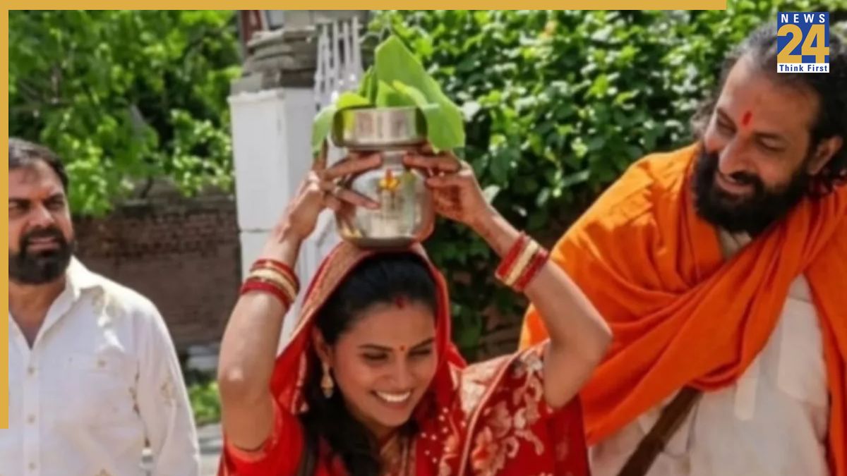 IIT Baba Abhay Singh wife Preetika-1