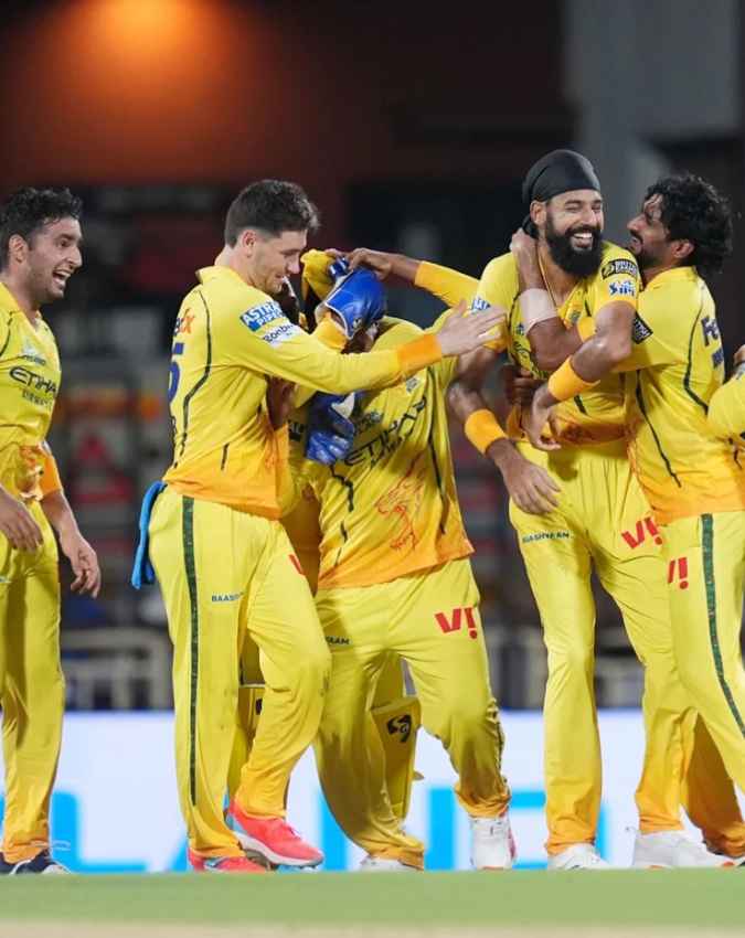 CSK को मिली पहली जीत