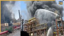 राजस्थान के बाड़मेर (पचपदरा): उद्घाटन से पहले रिफाइनरी में आग, 80 हजार करोड़ प्रोजेक्ट पर उठे सवाल
