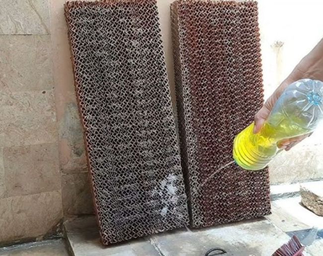 Cooler Ghas Ko Saaf Kaise Kare-1-2-3-4-5