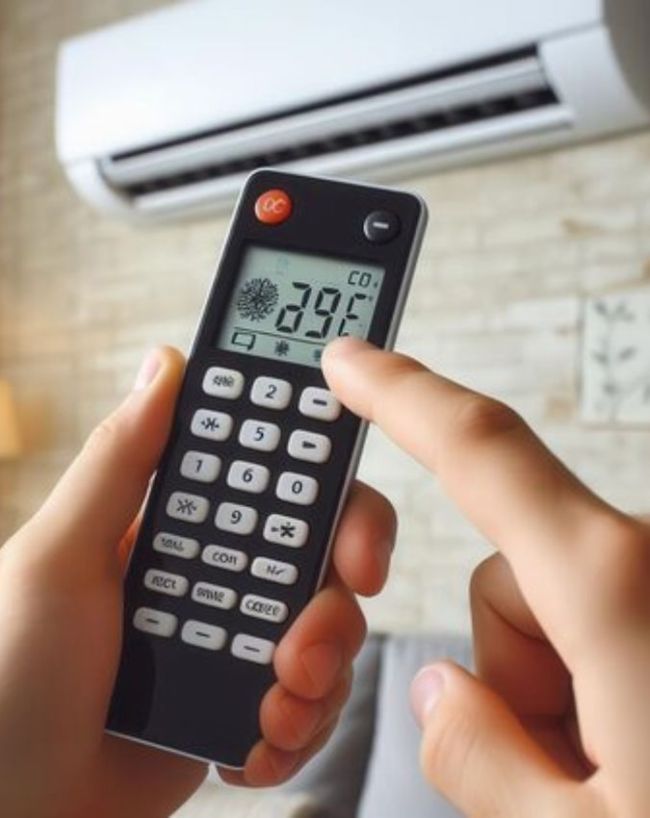 AC Ke Remote Mein Self Clean Option-1-2-3-4-5-6
