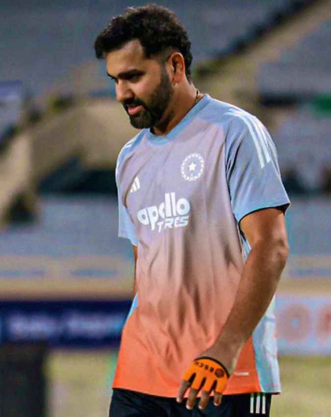 रोहित ने दिखाई शानदार फिटनेस