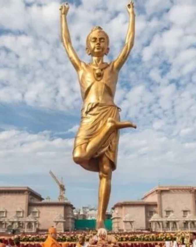 108 फीट ऊंची नीलकंठ वर्णी प्रतिमा