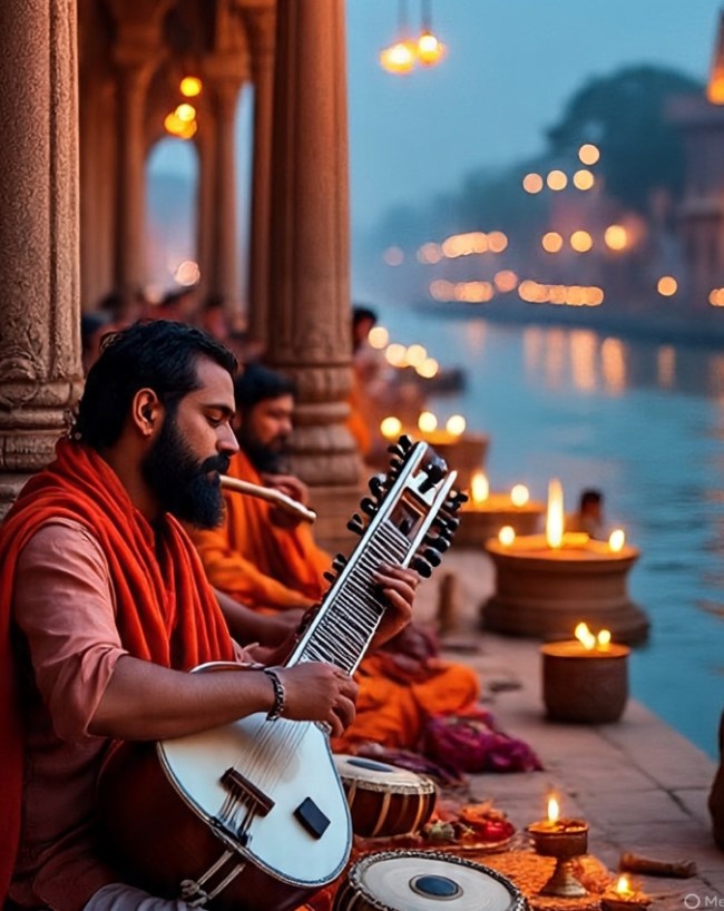 Varanasi City of Music, Banaras Classical Music, Hindustani Music Heritage, Ganga Ghat Music, Banaras Music Schools, unesco creative city of music-1-2-3-4-5