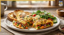 Vegetable Omelette Recipe