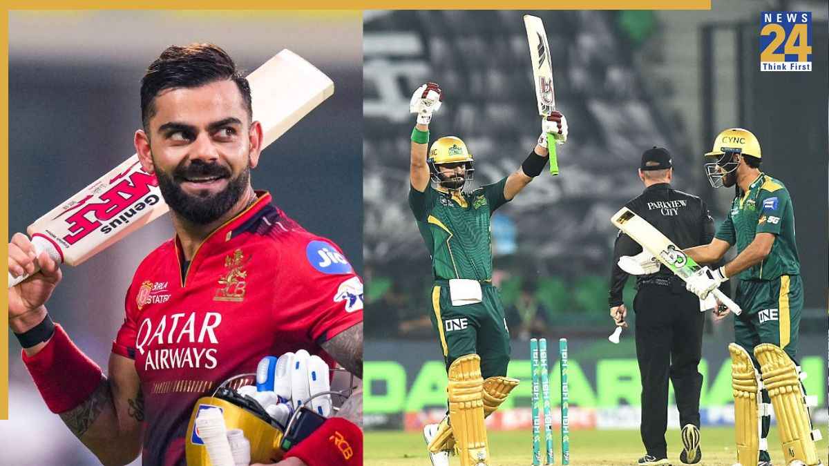 Virat Kohli Sahibzada farhan
