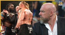 WWE रिंग में Brock Lesnar और Oba Femi को संभालने में नाकाम रहे Triple H, दोनों ने मिलकर उड़ाई धज्जियां