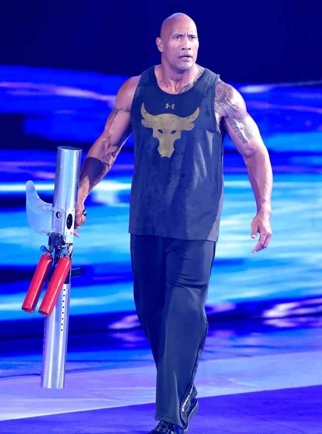 WrestleMania 32 में द रॉक ने दिया प्रोमो