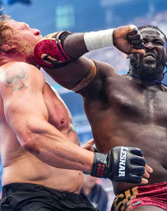 WrestleMania 42 में ओबा फेमी ने जीता मैच