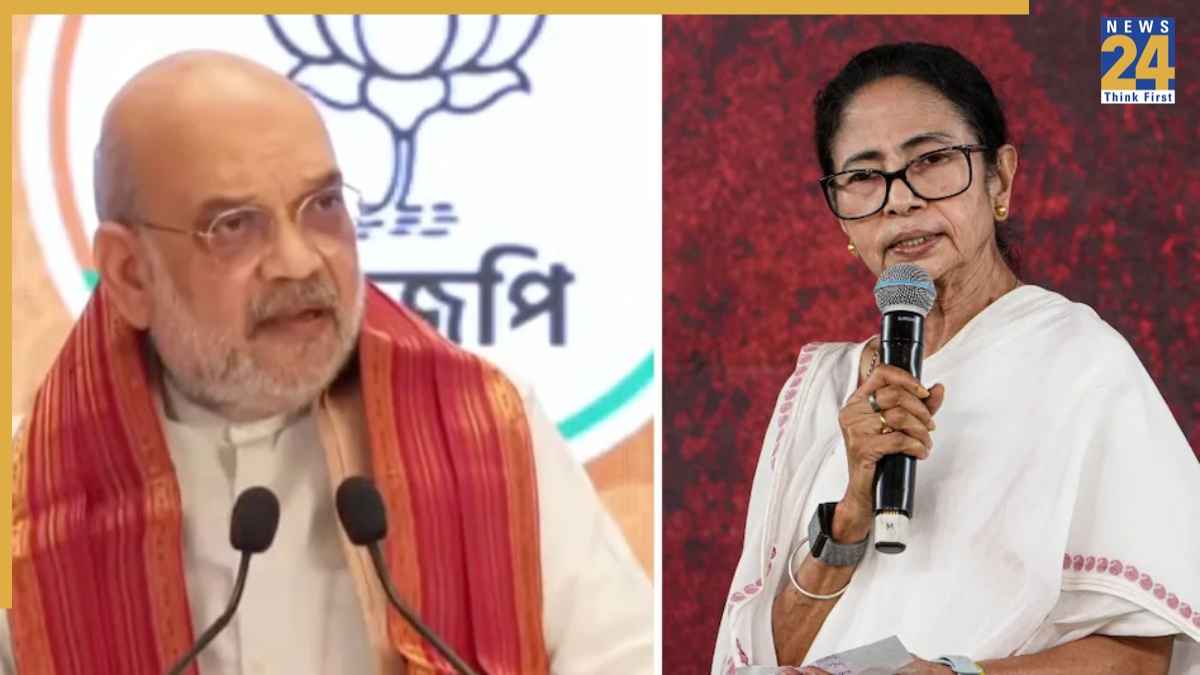 पश्चिम बंगाल में अमित शाह की रैली में भिड़े BJP-TMC कार्यकर्ता, ममता बनर्जी के घर के बाहर से गुजर रहा था काफिला
