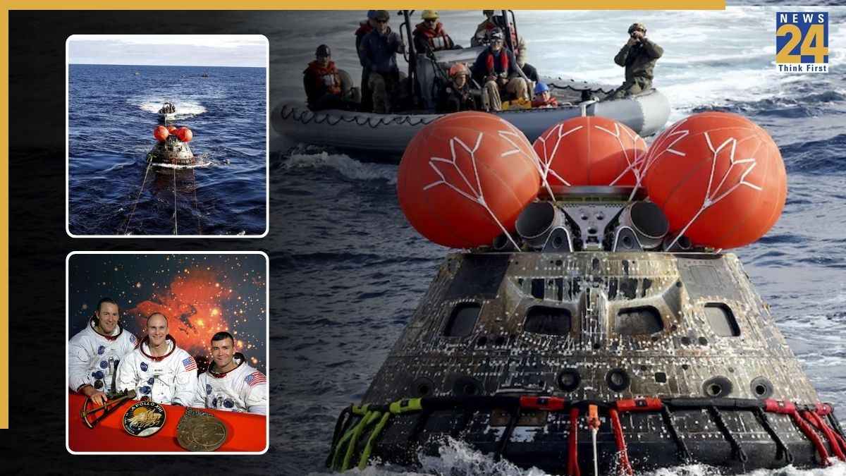 इतिहास रचकर चंद्रमा के पास से लौटे अंतरिक्ष यात्री, NASA के आर्टेमिस-2 का सफल स्प्लैशडाउन
