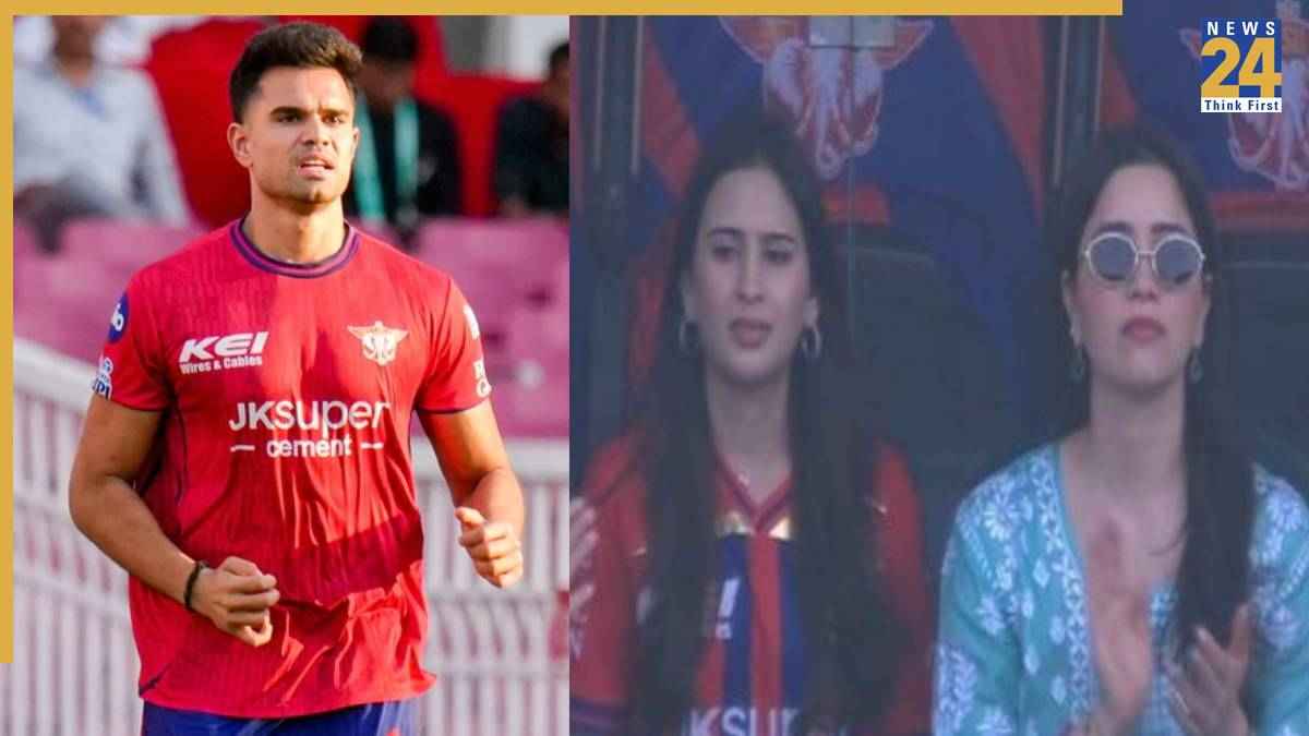 Arjun Tendulkar के लिए LSG की जर्सी में नजर आईं वाइफ सानिया चंडोक, लेकिन सारा तेंदुलकर के लुक्स ने किया हैरान