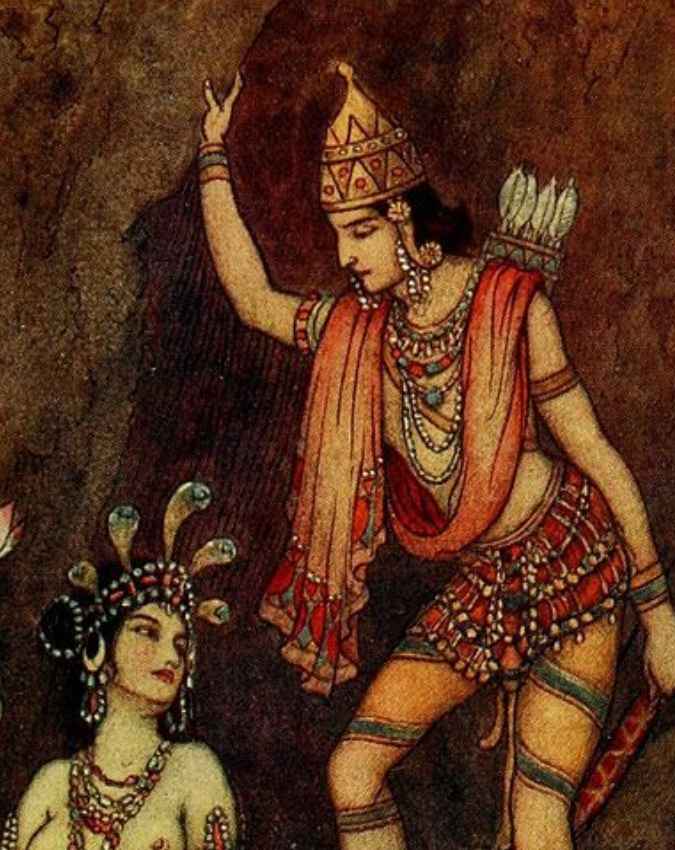 अर्जुन पर मोहित हो गई थीं नागकन्या 