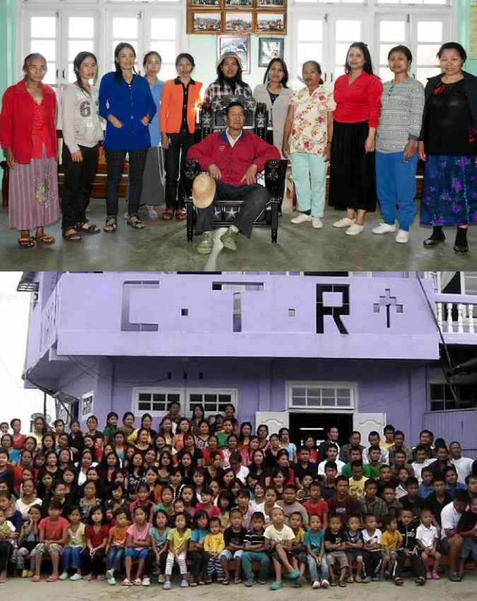 हर कमरे में रहती थी एक पत्नी