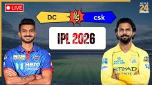 CSK vs DC Live Score: जीत का खाता खोलने के लिए उतरेगी सीएसके, दिल्ली की निगाहें तीसरी जीत पर