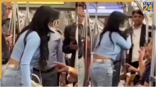सीट को लेकर शुरू हुई बहस, फिर लड़की ने शख्स को जड़ा थप्पड़; दिल्ली मेट्रो का वीडियो वायरल