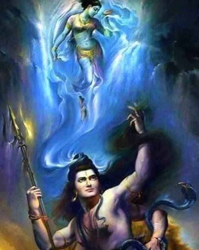 शिव जी ने थामा गंगा का वेग