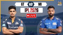 GT vs MI IPL 2026 LIVE Score