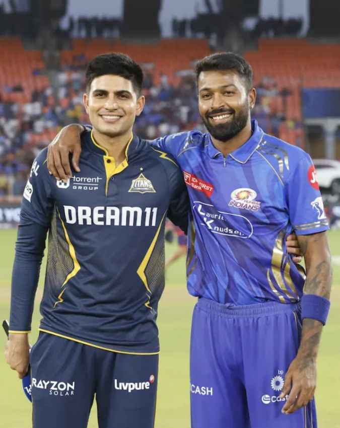 GT vs MI मैच कहां खेला जा रहा है?