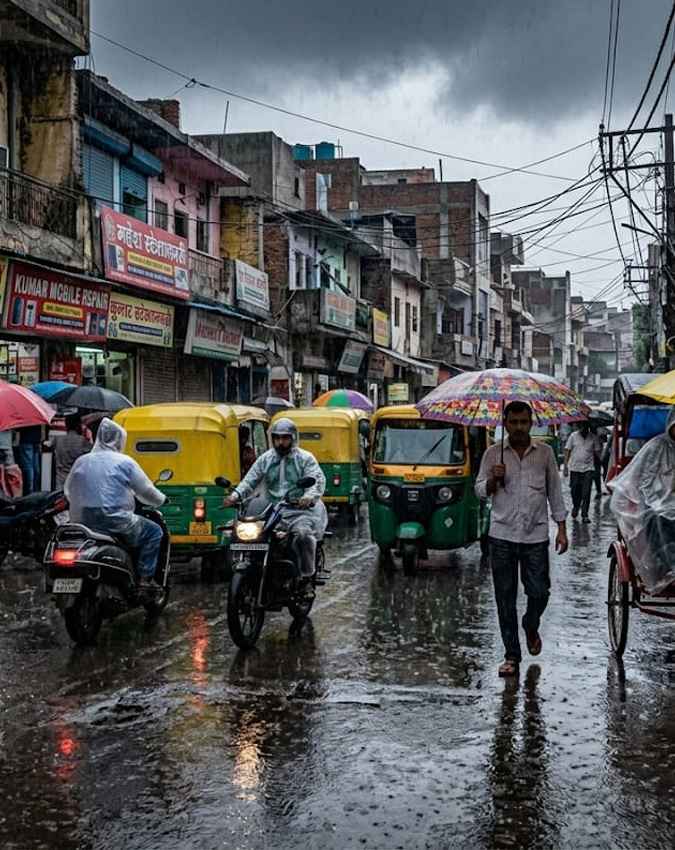 कल दिल्ली का मौसम