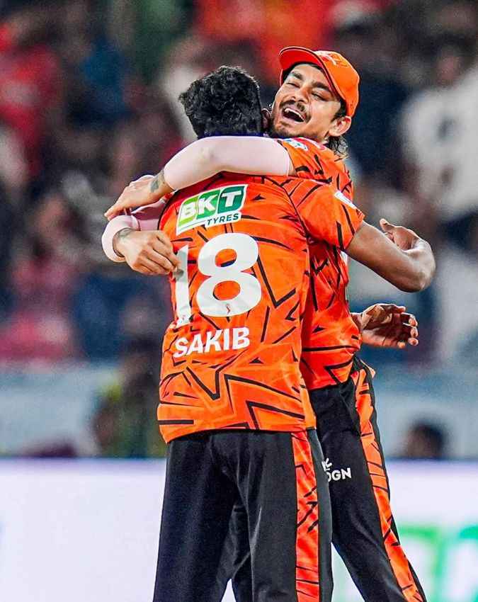 57 रन से SRH ने जीता मैच