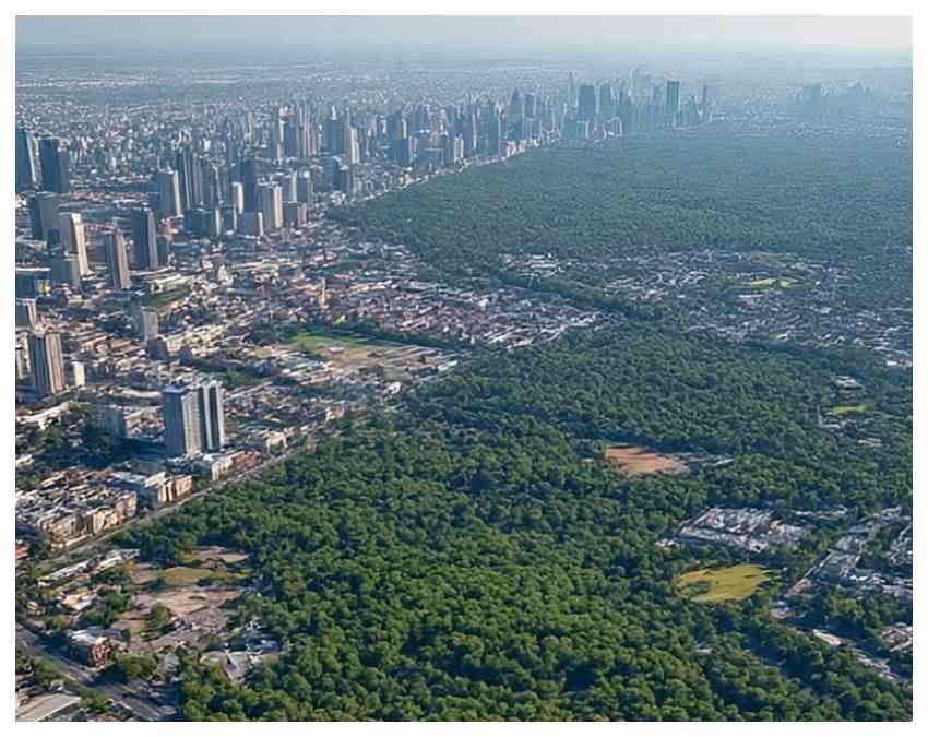 अंतरिक्ष से भी दिखता है यह शहर: 1 करोड़ पेड़ों का मानव निर्मित जंगल