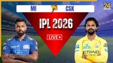 MI vs CSK IPL 2026 Live Score
