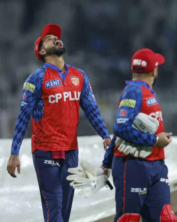 बारिश के कारण रद्द हो गया KKR vs PBKS मैच