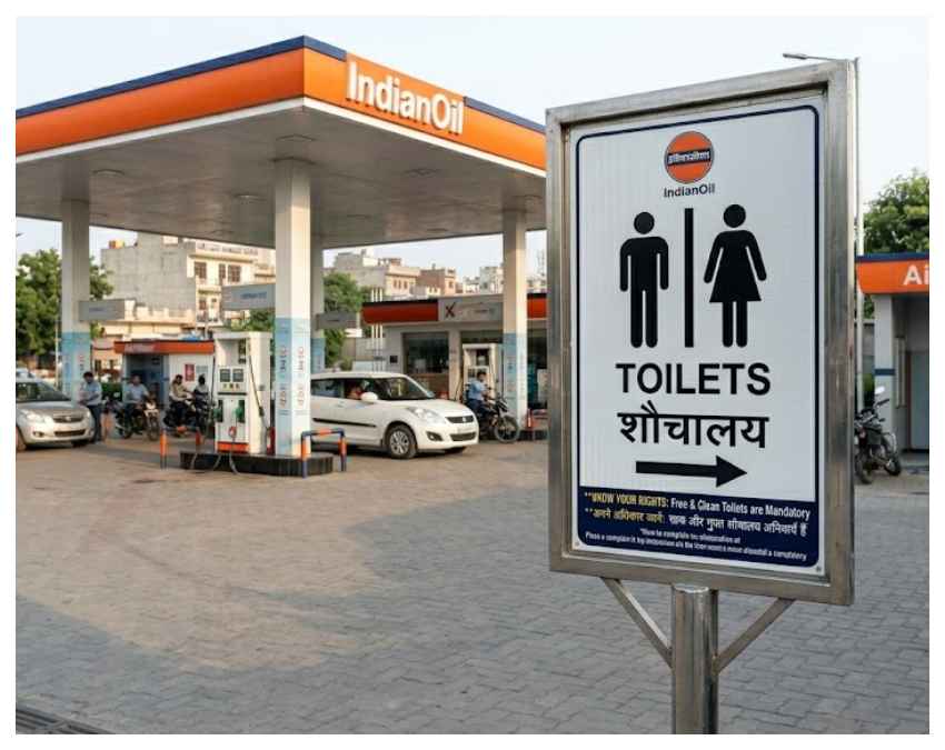 साफ टॉयलेट