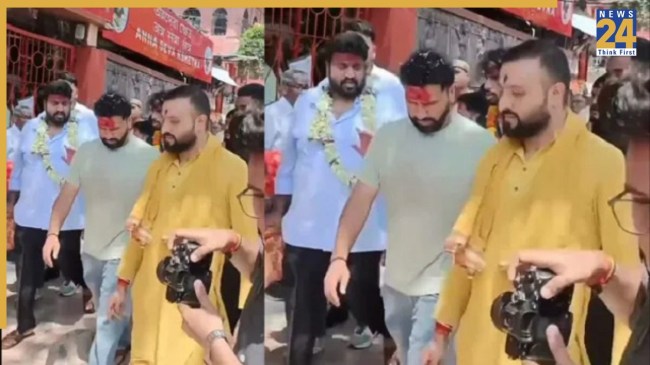 rohit sharma and tilak varma in kamakhya mandir