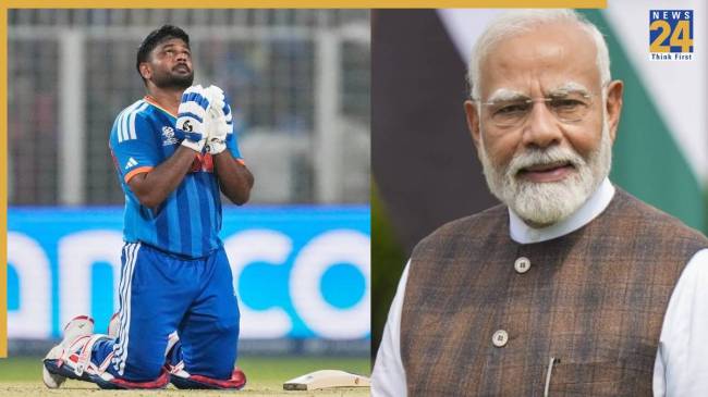 PM Modi Praises Sanju Samson