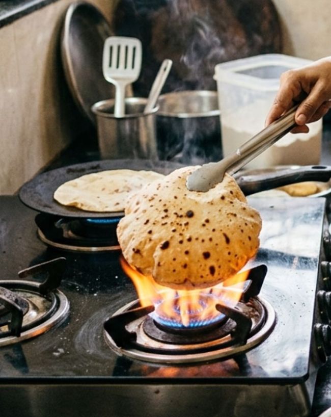 What is the secret to soft roti-1-2-3-4-5-6