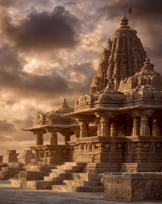 मुगल बादशाह ने भी दिया था मंदिर को तोड़ने का आदेश