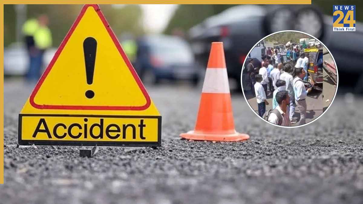 Thane Road Accident, Maharashtra News, Van Cement Mixer Collision, Road Safety, Thane Police