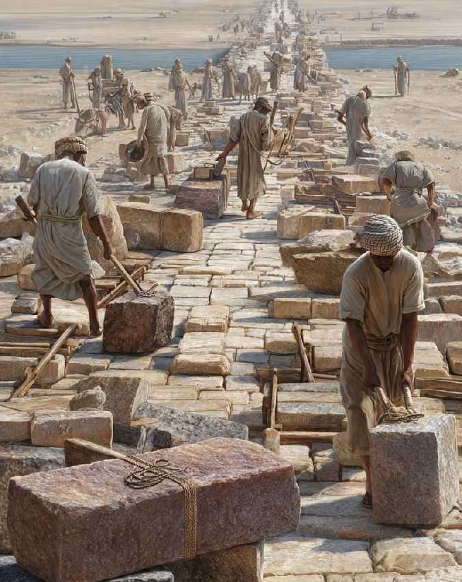 2600 ईसा पूर्व बनी 12 किलोमीटर लंबी सड़क