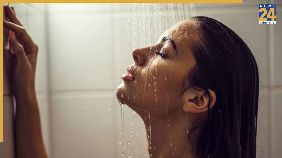 Is it good to bath with hot water in summer for a woman