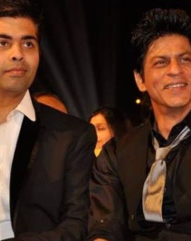 shahrukh khan and karan johar-1-2