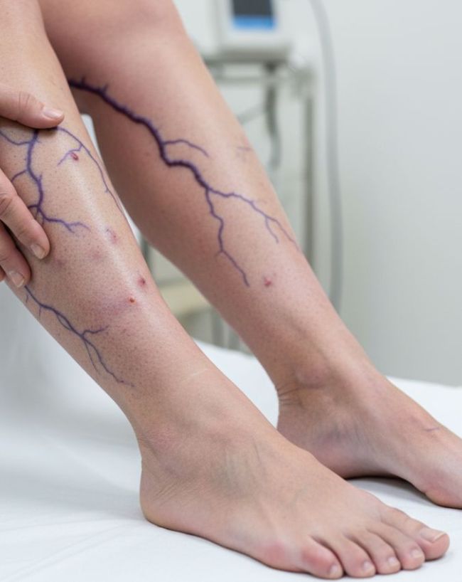 Disease signs on feel swollen feet-1-2-3-4-5