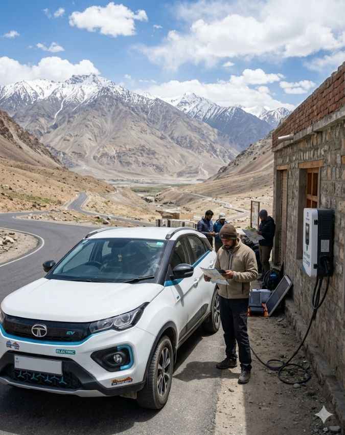 पहाड़ों पर EV ले जाने से पहले करें पूरी तैयारी
