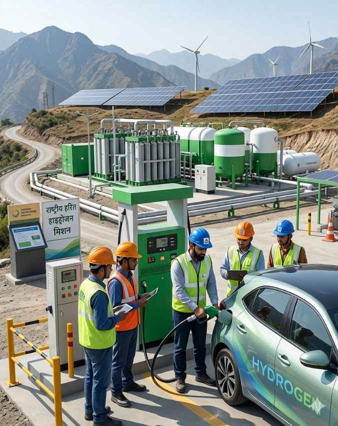 भारत सरकार का Green Hydrogen Mission
