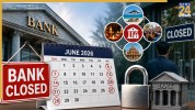 Bank Holidays in June 2026