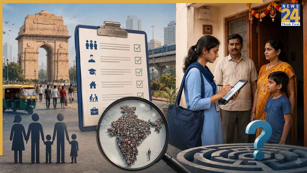 दिल्ली में आज से जनगणना, 33 सवालों का देना होगा जवाब, सर्वे में शामिल नहीं हुए तो क्या होगा?