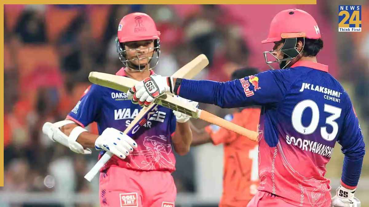 IPL 2026: एलिमिनेटर मुकाबले में वैभव सूर्यवंशी का महाविस्फोट, 5 बड़े रिकॉर्ड तोड़कर SRH को किया तबाह