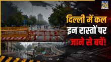 Delhi Traffic Diversion 22 may