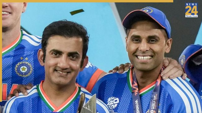 Gautam Gambhir Suryakumar Yadav (1) Suryakumar Yadav