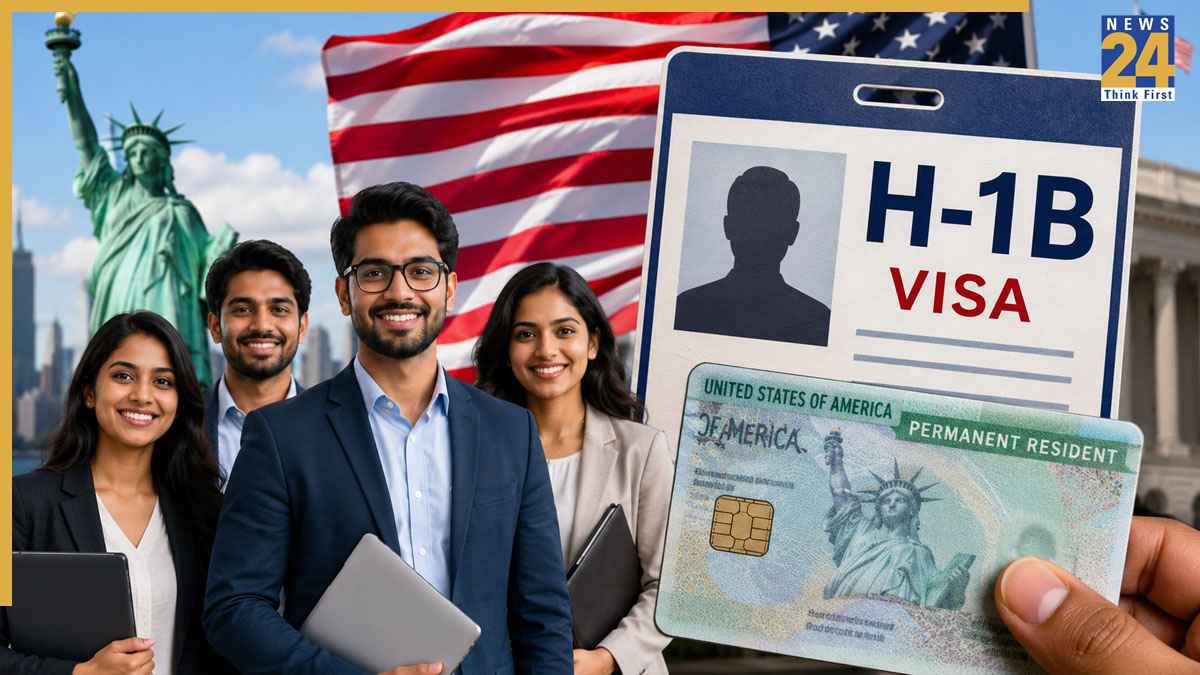 H-1B Visa Rules: ग्रीन कार्ड आवेदकों को बड़ी राहत! USCIS का नया यू-टर्न; अब देश छोड़े बिना अमेरिका में रह सकेंगे भारतीय पेशेवर