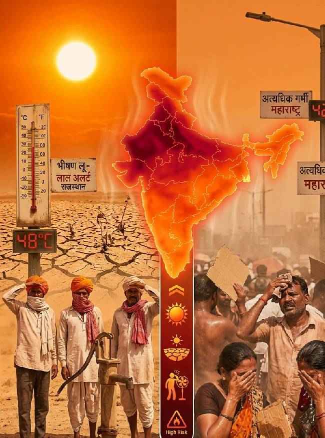 उमस भरे मौसम और गर्म रातों की चेतावनी